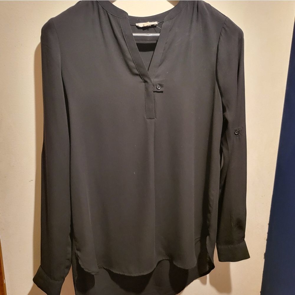 Black Blouse by Pleione in size Women's Small